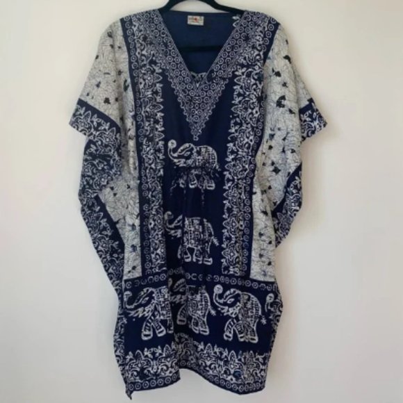 Elephant Batik Swim Cover Up - Picture 1 of 1